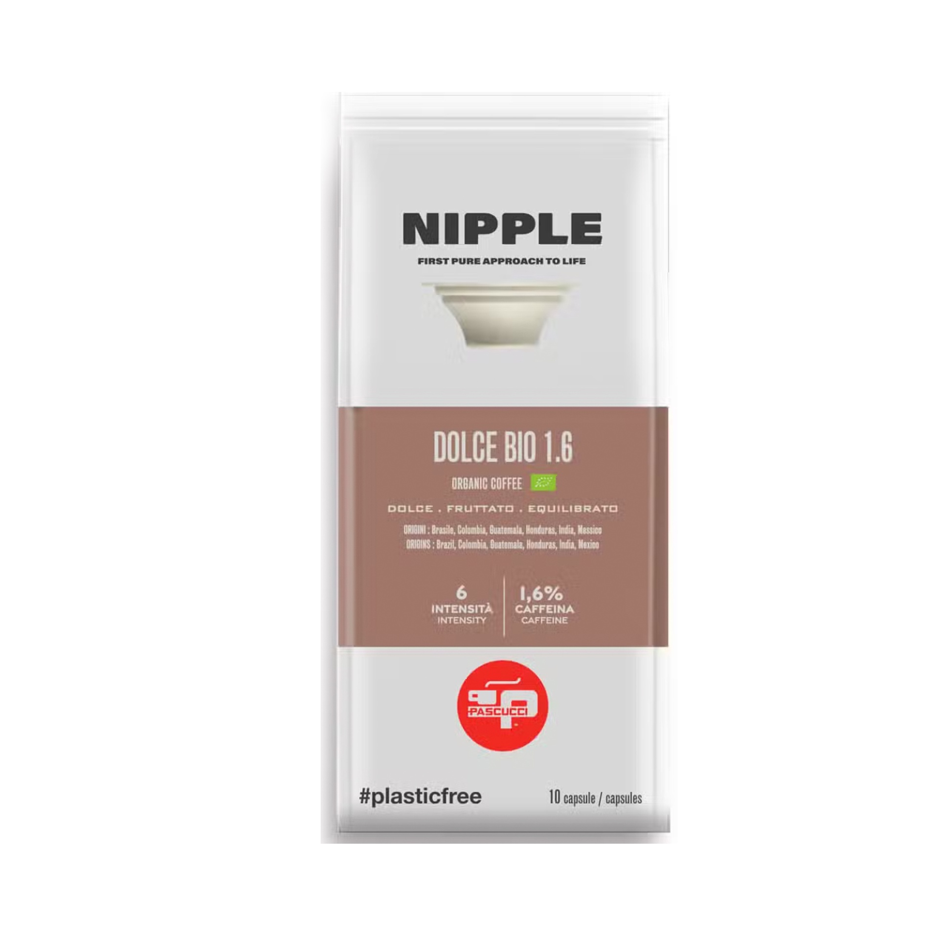 Dolce 1,6 Kapsel Nipple, 60 × 6 g