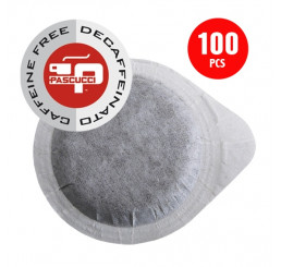 Decaffeinato Caffè, Pad, 100 × 7 g